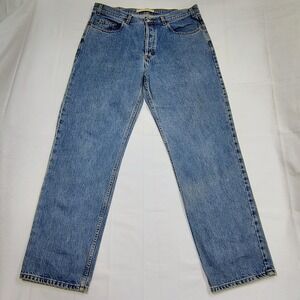 Gap Relaxed Fit Men's Size 39 x 32 Denim Blue Jeans Y2K inspired 90s vibe
